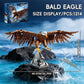 HJPLPXH Bald Eagle Building Blocks Set - Realistic Bird Animal Model, Ideal Gift for Adults & Teens.