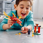 LEGO NINJAGO Legacy Kai’s Fire Dragon 71701 Dragon Toy Figure Building Kit (81 Pieces)