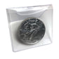 25 Pack Double Pocket 2.5 x 2.5 Unplasticized Vinyl Flips Safe for Long Term Coin Storage