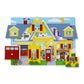 Melissa & Doug Around The House Sound Puzzle - Wooden Peg Puzzle (8 pcs)