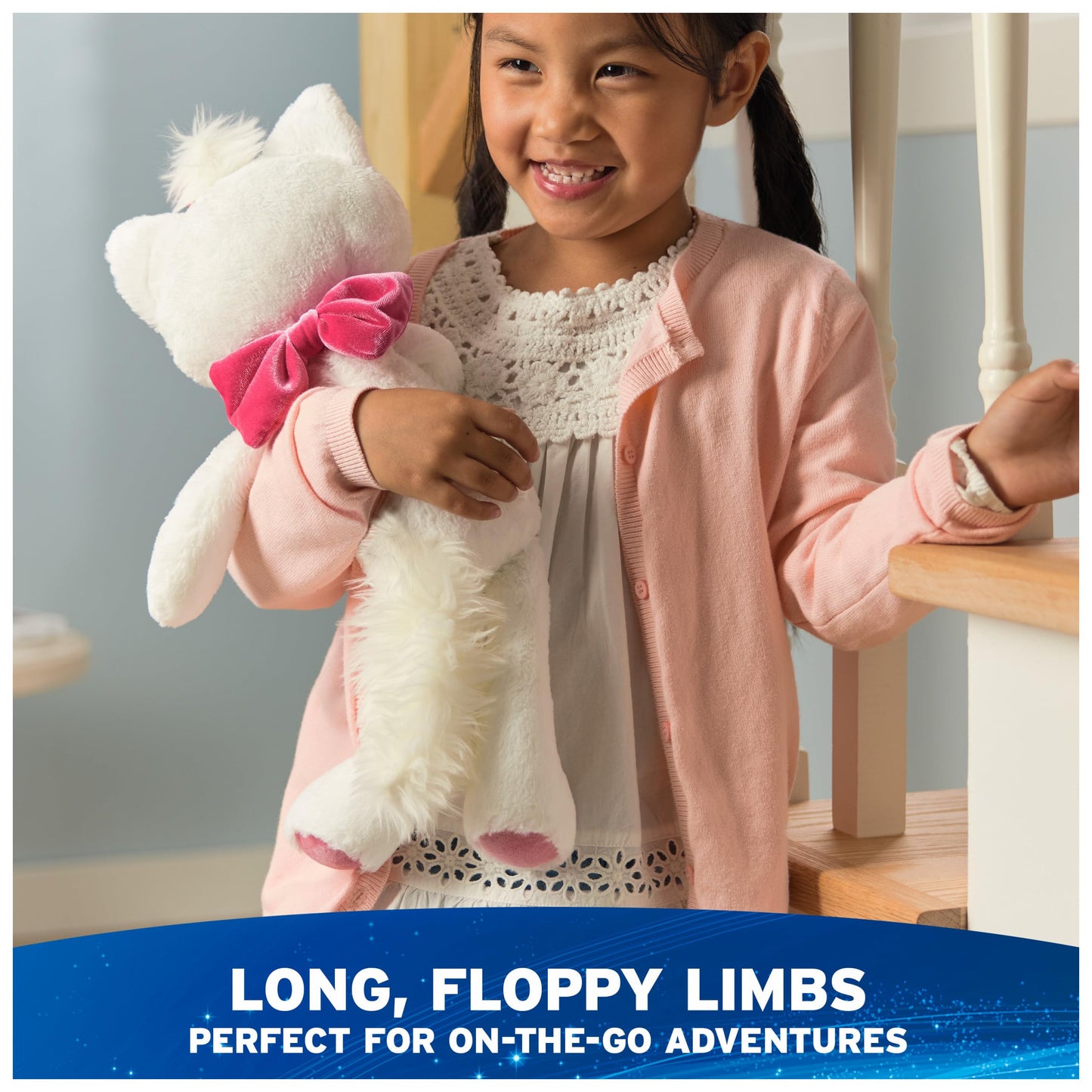 GUND Disney Official Marie Toothpick 15-Inch Plush Toy for Ages 1+
