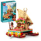 LEGO Disney Princess Moana's Wayfinding Boat Building Toy 43210 Disney Princess Toy Set with Moana and Sina Mini-Dolls, Dolphin Figure