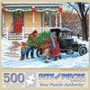 Bits and Pieces - 500 Piece Jigsaw Puzzle for Adults - 18" x 24" - Making Memories - 500 pc Christmas Winter Jigsaw by John Sloane