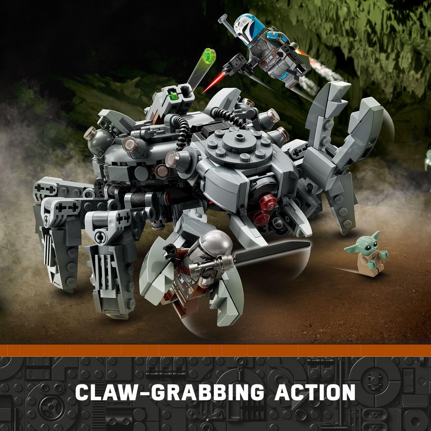 LEGO Star Wars Spider Tank Building Toy - Pretend Play Mech for Boys & Girls, Ages 9+ Years - Star Wars Toys for Fans - Gifts for Kids - 75361