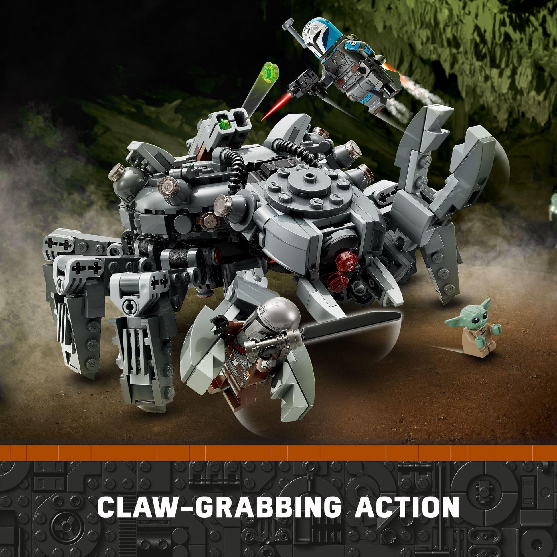 LEGO Star Wars Spider Tank Building Toy - Pretend Play Mech for Boys & Girls, Ages 9+ Years - Star Wars Toys for Fans - Gifts for Kids - 75361