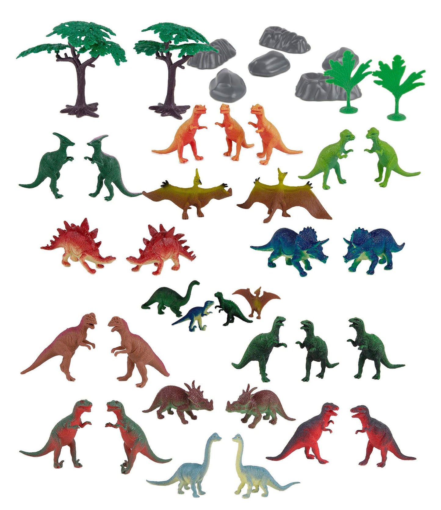 40-Piece Dinosaur Playset