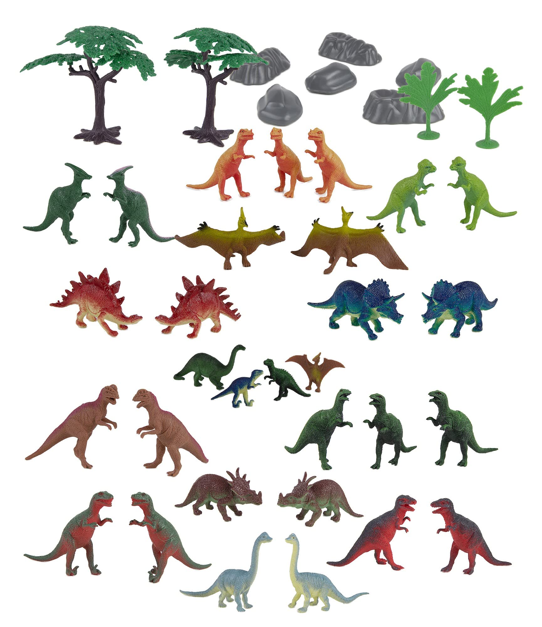 40-Piece Dinosaur Playset