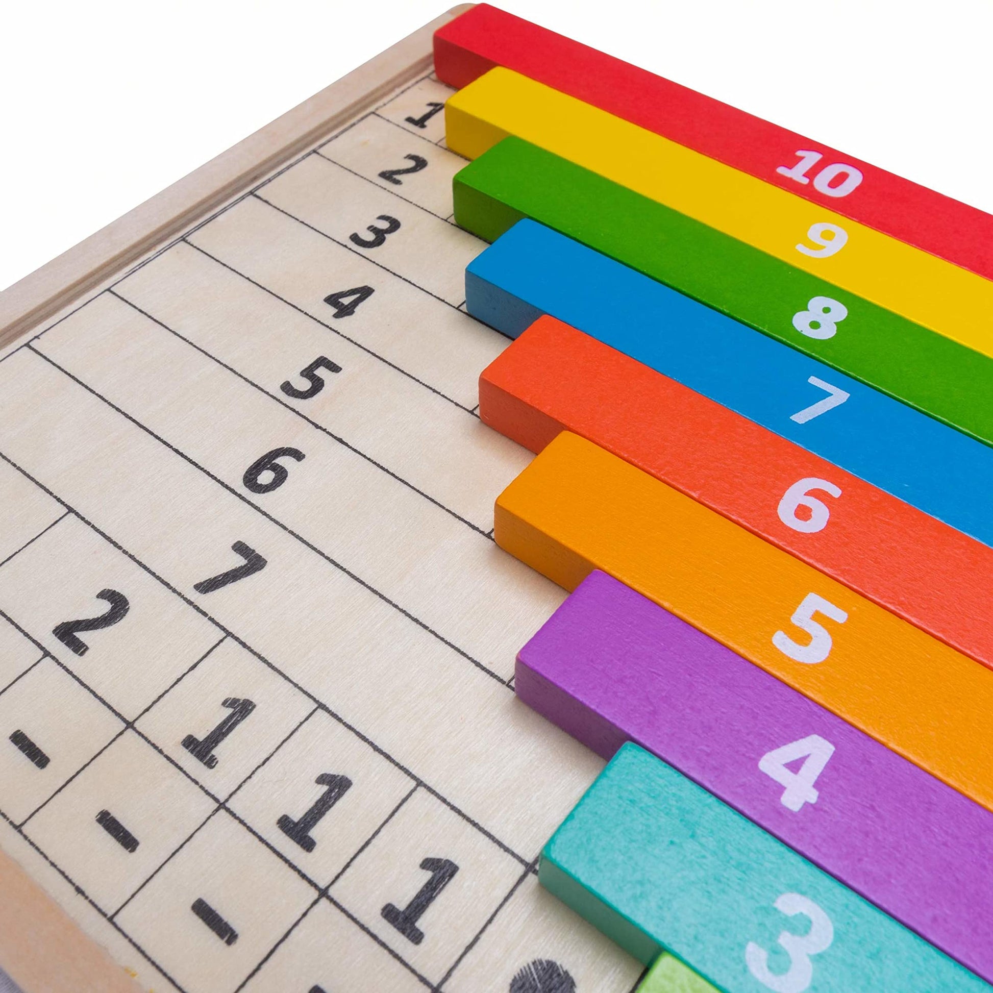 Professor Poplar's Astounding Arithmajig | Math Learning Jigsaw Cuisenaire Rods for Kids and Toddlers | STEM Tool for Teaching Spatial Reasoning