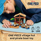 LEGO ONE PIECE Windmill Village Hut Building Blocks - Pretend Play Building Toy for Boys & Girls, Ages 8+ - Toy Figures & Playset for Anime Fans