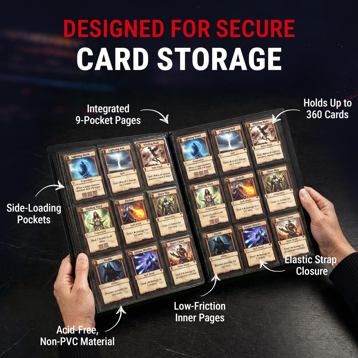 Ultra Pro Pokémon Armarouge & Ceruledge 9-Pocket Binder