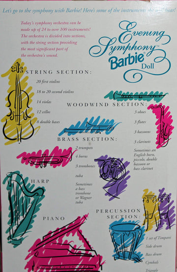 1997 Special Edition Service Merchandise Evening Symphony Barbie Doll