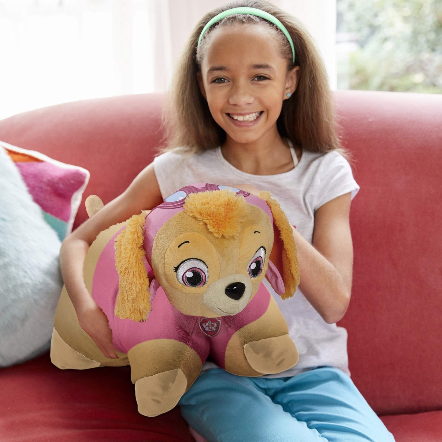 Pillow Pets Nickelodeon Paw Patrol Skye, 16" Plush Toy