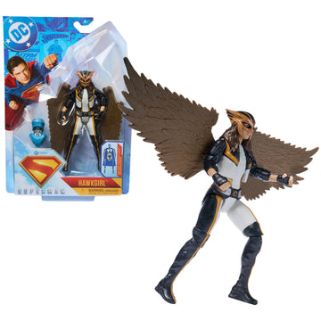 DC Comics Superman Hawk Girl Action Figure, 6-Inch