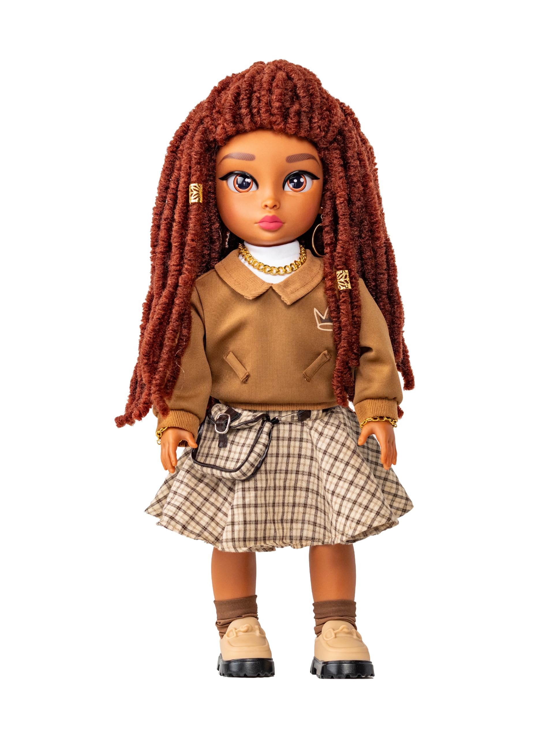 SHE'S THAT GIRL Dolls™ Reign 18 Inch Soft Body Dolls with Modern Style and Accessories, for Ages 6 and Up