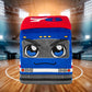 Bleacher Creatures Philadelphia 76ers Team Bus 8" NBA Kuricha Plushie - Soft Inspired Plush