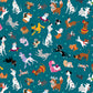 CEACO Disney Pets Collage, 300 Piece Disney Puzzle, Reference Poster