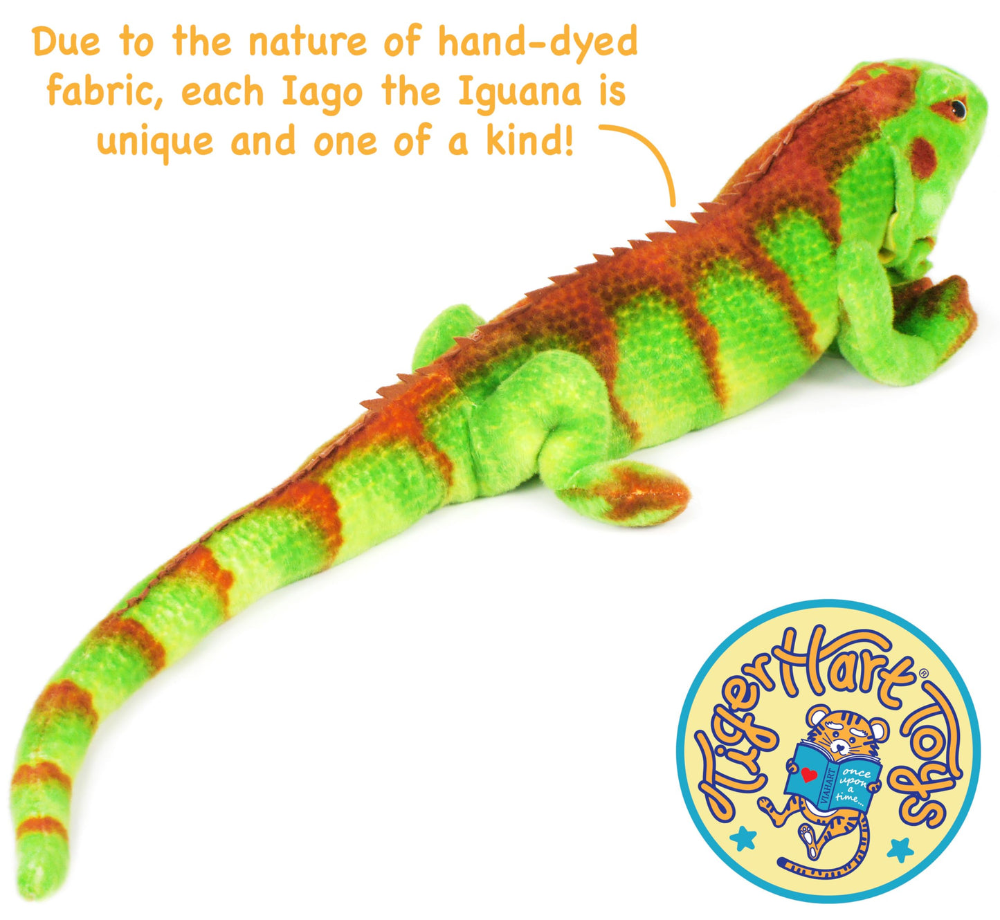 TigerHart Iago The Iguana - 29 Inch Stuffed Animal Plush