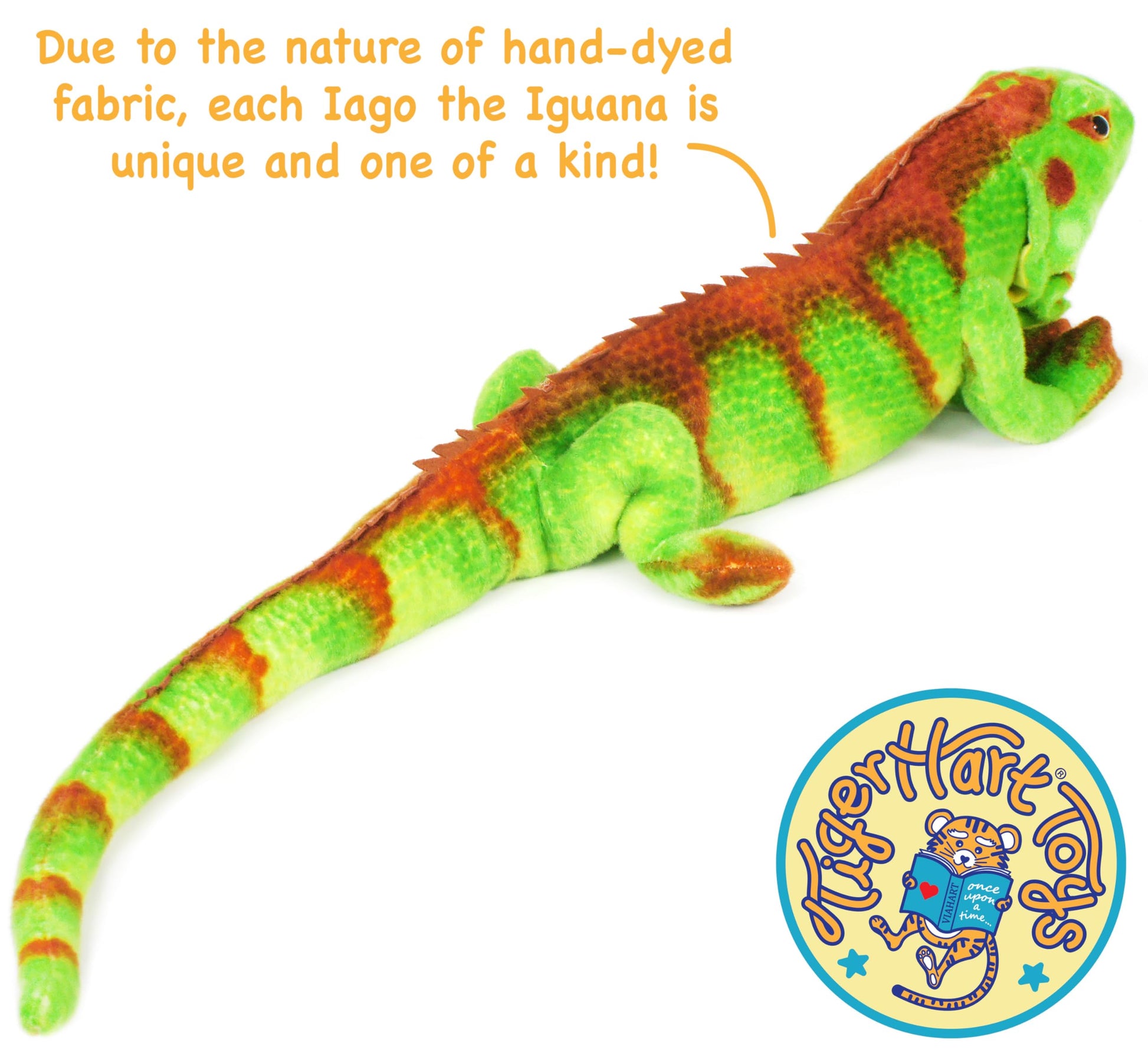 TigerHart Iago The Iguana - 29 Inch Stuffed Animal Plush