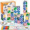 IBLOTIME Shape Color Rush Board Game Easter Strategic Pattern Matching Game 2 to 4 Players Fast Logic Challenge Game Night Gift Christmas Birthday