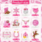 12PCS Cowgirl Party Decorations Western Cowgirl Honeycomb Centerpieces for Tables Lets Go Girls Party Decor for Birthday Baby Shower Supplies