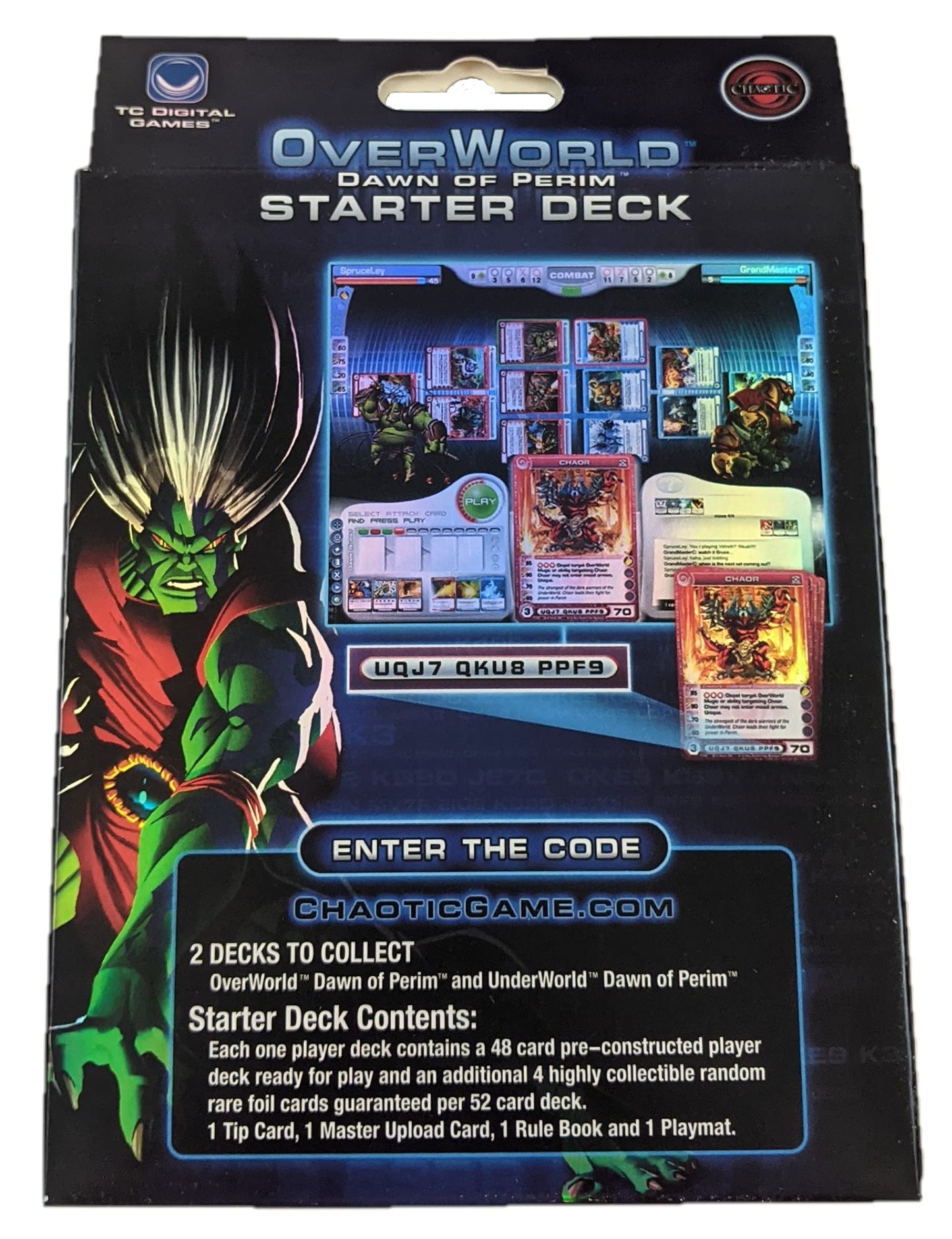 Chaotic: Trading Card Game - Dawn of Perim Overworld Starter Deck (Unlimited)