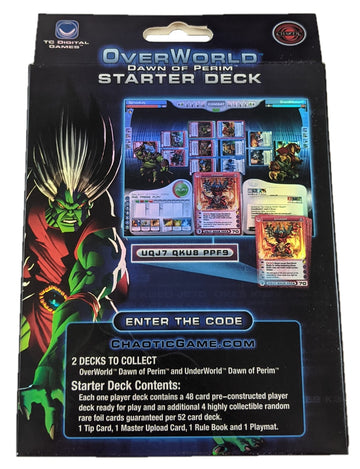 Chaotic: Trading Card Game - Dawn of Perim Overworld Starter Deck (Unlimited)