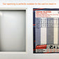 Trading Card Display Frame for 5 Standard Cards, 2 Pack, UV Protection, Black Pasted Double Mats, Sports Card Collector Wall Display, Holder for