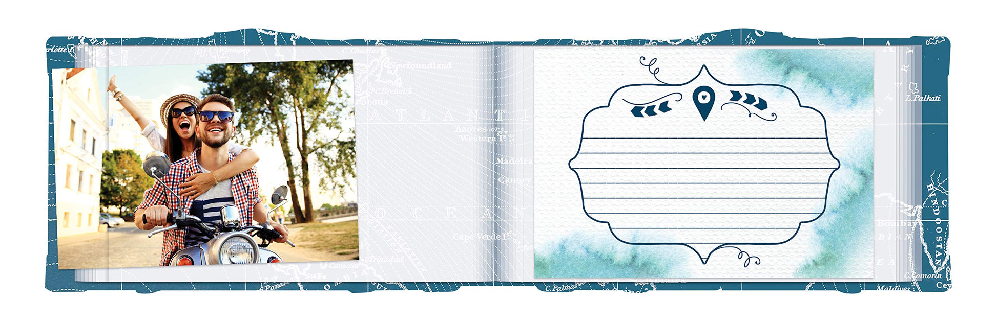 Mini Scrapbook For Sprocket Printer | Suitcase