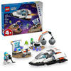 LEGO City Spaceship and Asteroid Discovery Toy Building Set, Gift for Kids Ages 4 Years Old and Up who Love Pretend Play, Includes 2 Space Crew