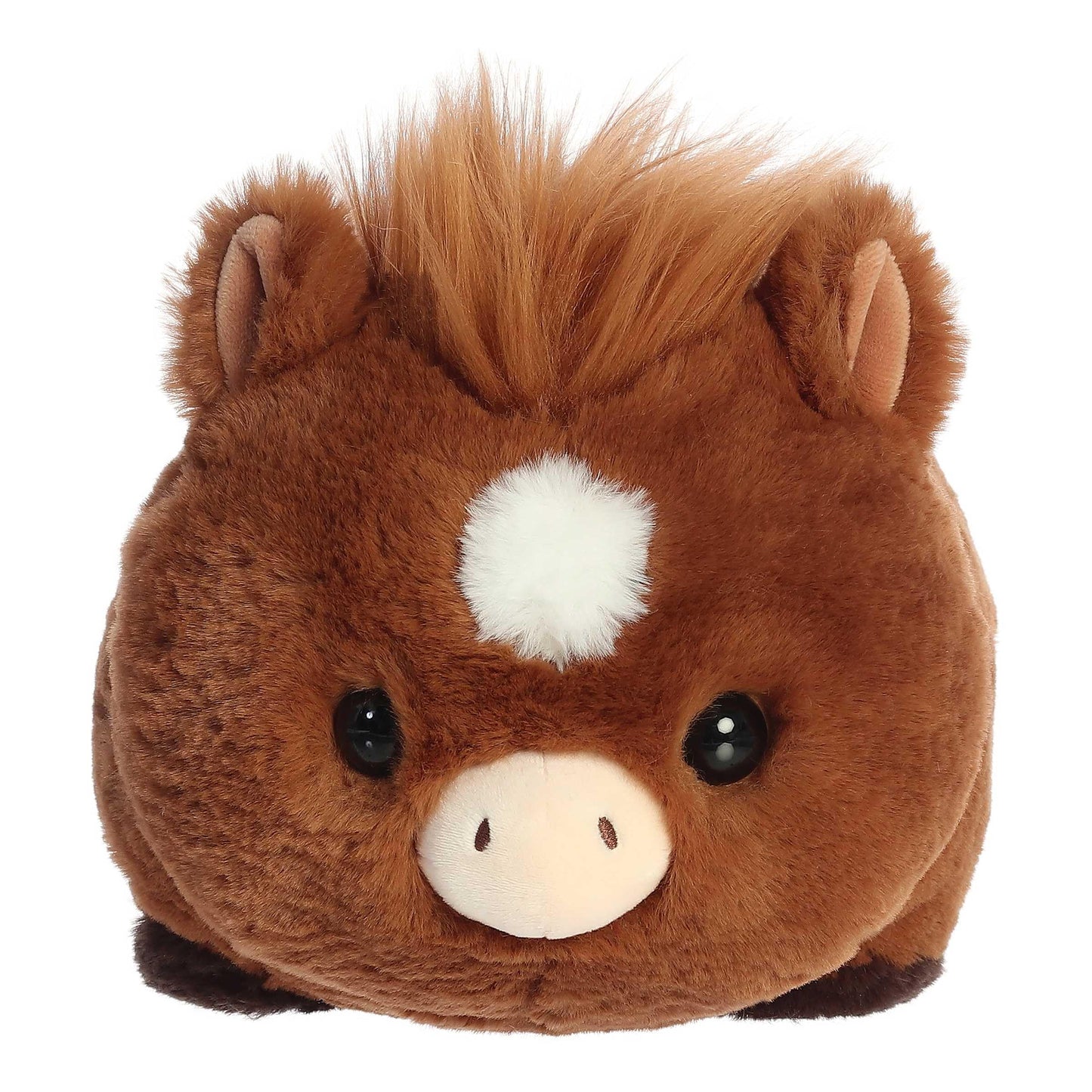 Aurora® Adorable Spudsters™ Hudson Horse™ Stuffed Animal - Comforting Cuddles - Playful Companions - Brown 10 Inches