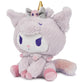 GUND Sanrio Kuromi 6" Plush Toy with Purple Unicorn Outfit; Ages 1+