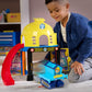 Disney Junior Pupstruction Pup HQ 12-piece Lights, Music, Phrases, and Sounds Playset, Exclusive Maya Figurine Included, Kids Toys for Ages 3 Up by