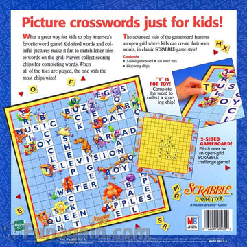 Scrabble Junior: Your Child's First Crossword Game! (1999 Vintage)