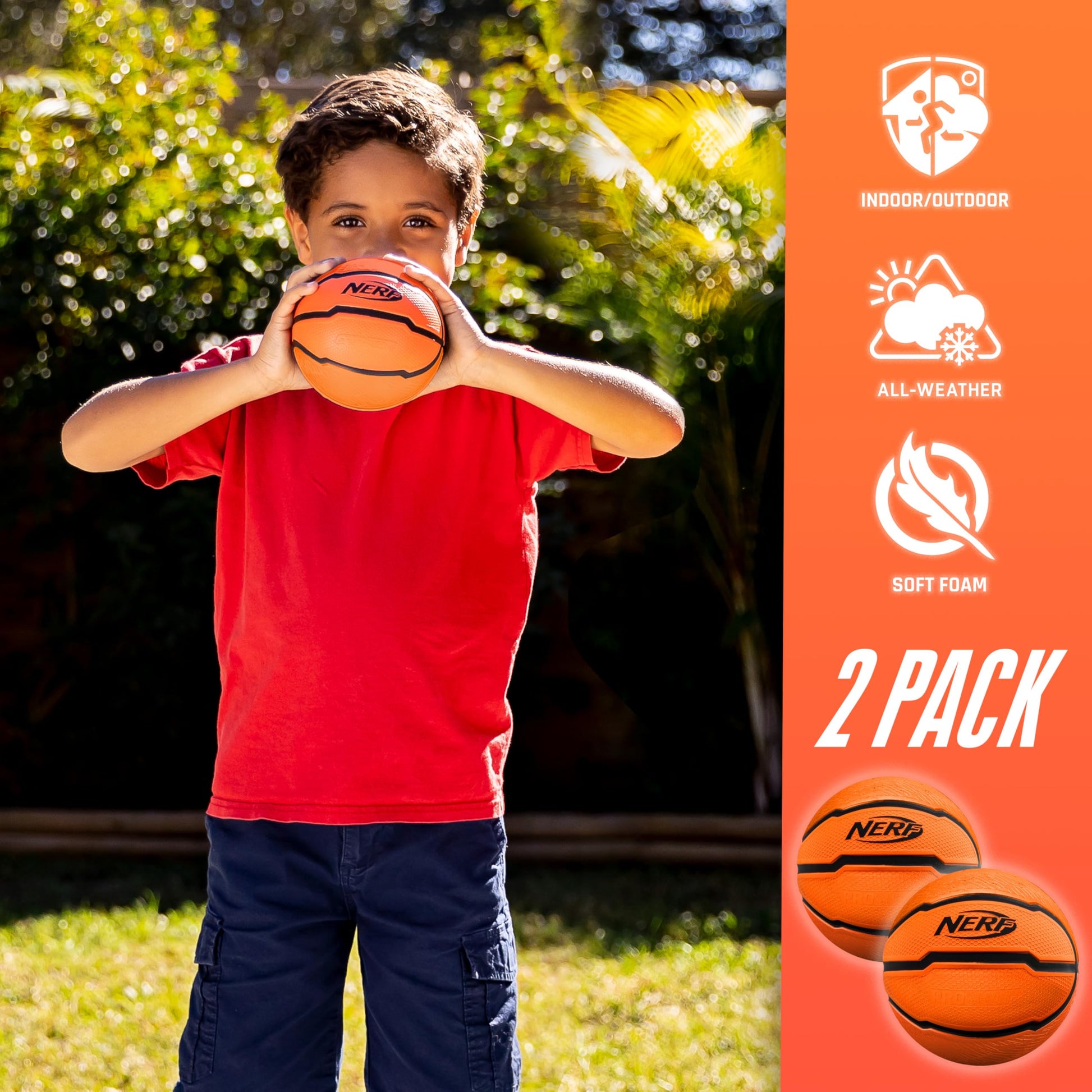 Franklin Sports NERF Mini Foam Replacement Basketballs