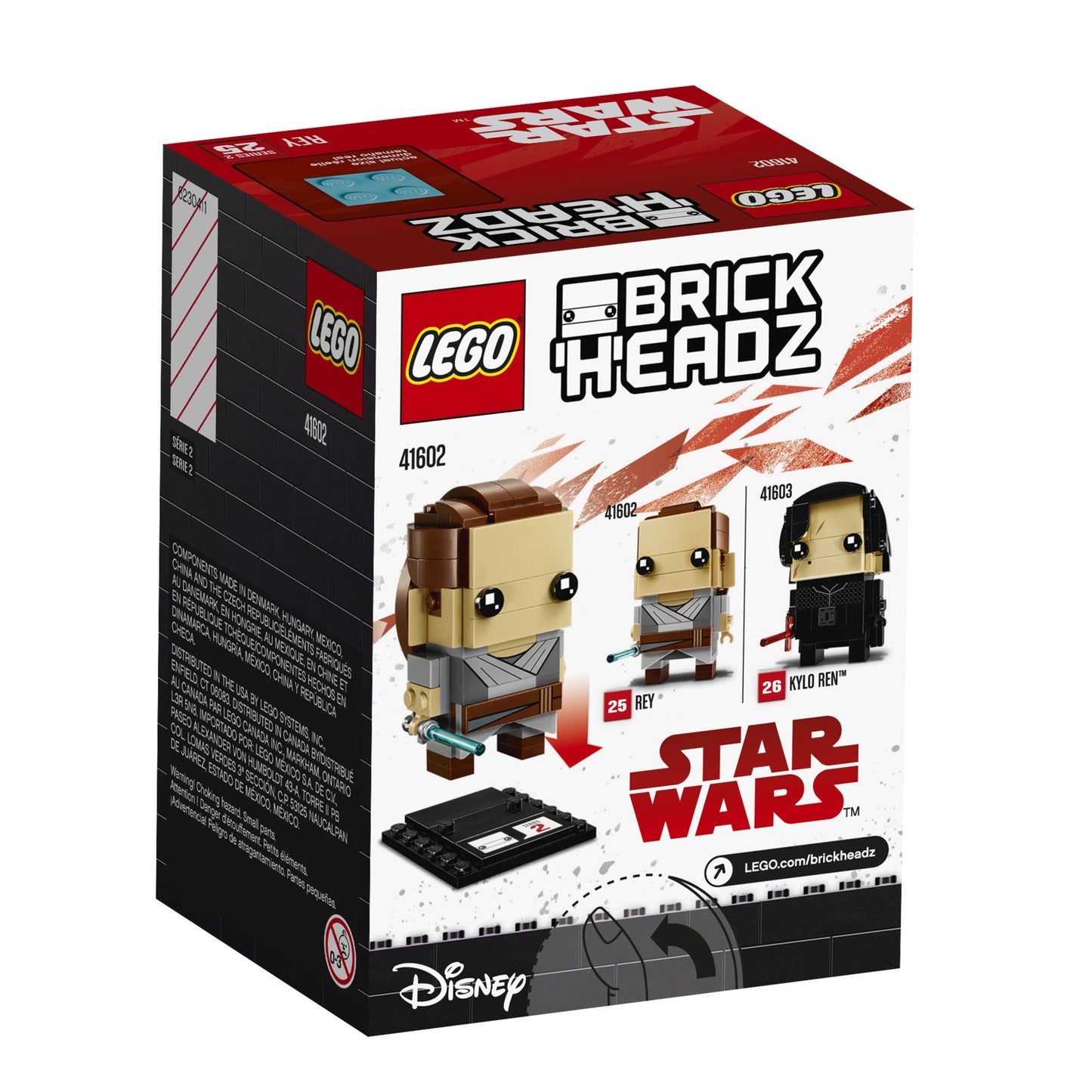 LEGO BrickHeadz Rey 41602 Building Kit (119 Piece)