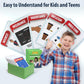 Financial Literacy Flashcards for Kids & Teens | 108 Money & Finance Terms with Images, Definitions & Discussion Prompts | 3 Skill Levels