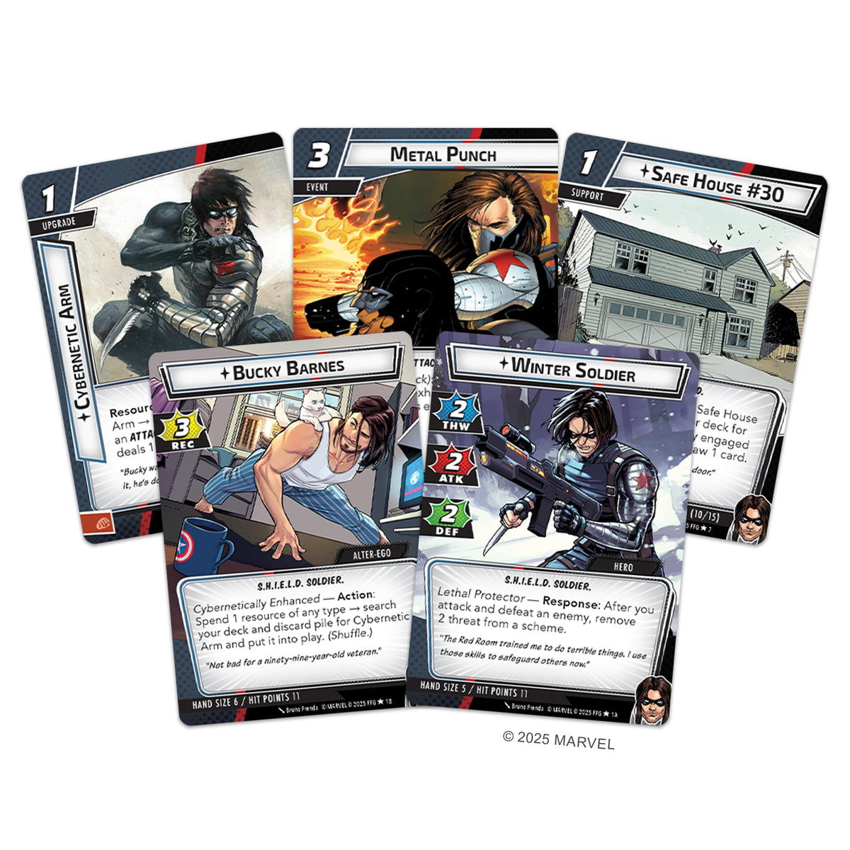 Marvel Champions The Card Game Winter Soldier Hero Pack