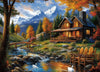 1000 Pieces Jigsaw Puzzles for Adults Oil Painting Scenery Thick Paper Hard Clip Puzzles for Home Decor Leisure Game