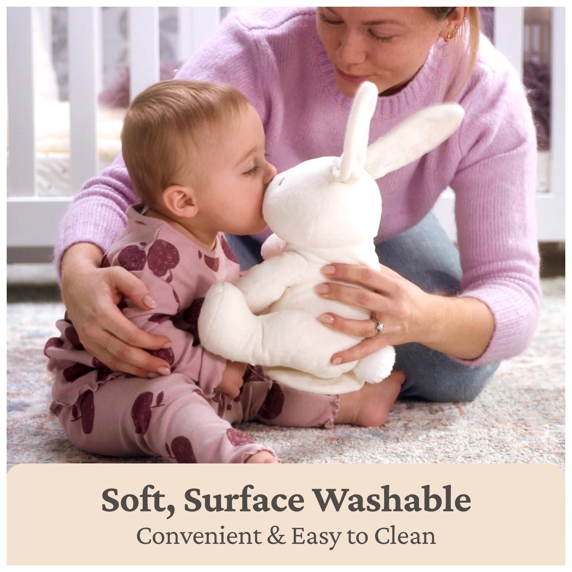 GUND Baby Flora Bunny 12-Inch Interactive Animated Musical Baby Toy