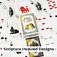 bomgames Bible Playing Cards - Christian Gifts | Faith-Based, Easter Basket Filler, Scripture Characters & Unique Suits