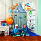 Fun Express Inflatable Solar System Model Kit for Kids, 10 Piece
