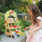 Tender Leaf Toys - Garden Centre - Wood Pretend Play Gardening Set Including Tools, Bird House, Gnomes and Accessories - Encourages Imaginative Play