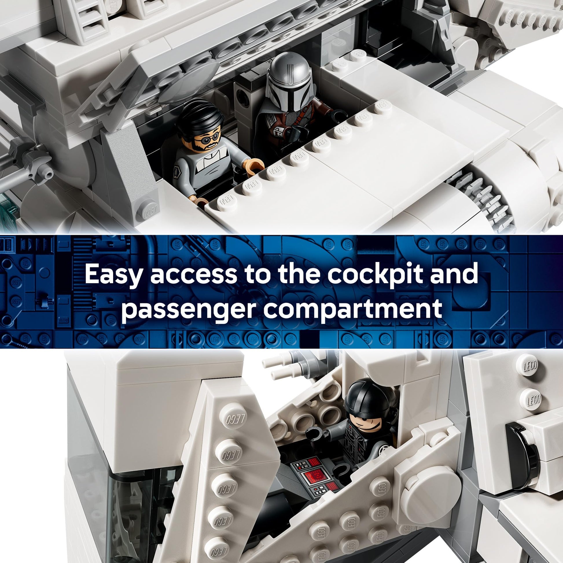 LEGO Star Wars: The Mandalorian Imperial Lambda-Class Shuttle - Collectible Building Set for Boys & Girls, Ages 14+ - with 5 Minifigures - Gift Idea