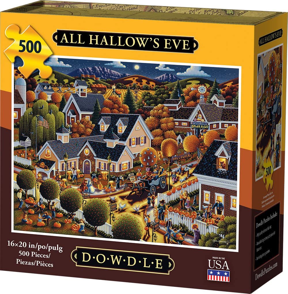 Dowdle Jigsaw Puzzle - All Hallow's Eve - 500 Piece