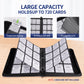 Card Binder - 720 Capacity, Zippered Trading Card Holder for MTG, Sports & Collectible Cards - Acid-Free, Durable & Travel-Friendly Storage (Black, 9