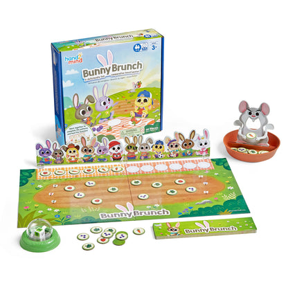 hand2mind Bunny Brunch, Cooperative Board Games, Toddler Educational Toys, Kindergarten Math Games, Preschool Learning Activities, Indoor Recess Games