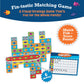 Peaceable Kingdom Fish Stix Award-Winning Strategy Board Game for Kids Ages 6+ Color & Pattern Matching Family Game Night Cooperative Game 2-4 Players