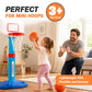 Botabee - Set of 2 Kids Basketball - 6 Inch Mini Rubber Ball for Little Tikes - Toddler Balls for Indoor/Outdoor Play - Ideal Gift Toy for Boys