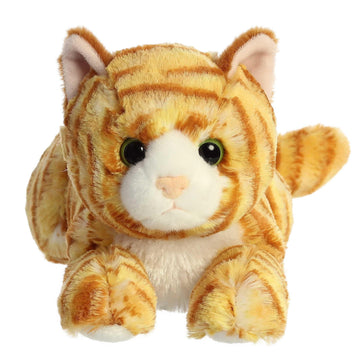 Aurora® Adorable Flopsie™ Ginger Cat™ Stuffed Animal - Used to Create Imaginative Play Adventures - Perfect for Birthdays, Kids and Adults, All Ages