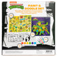Inkology: Paint & Doodle - Teenage Mutant Ninja Turtles - TMNT Art Activity & Coloring Set, Sketchbook, Stickers, Markers, Paint Tray, Brush, Kids 5+